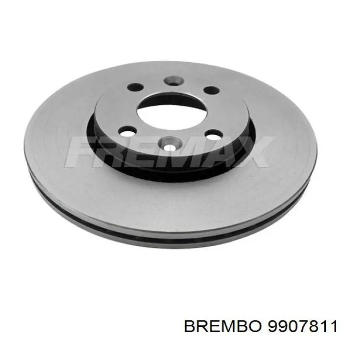 9907811 Brembo диск гальмівний передній