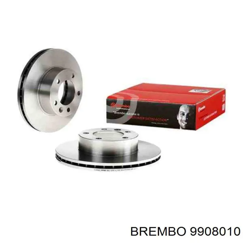 9908010 Brembo диск гальмівний передній