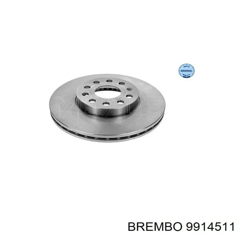 9914511 Brembo Ремкомплект передніх гальм