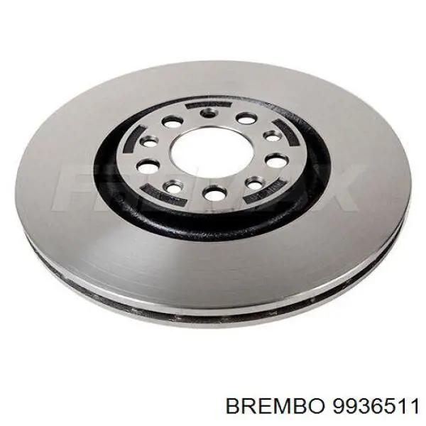 9936511 Brembo диск гальмівний передній