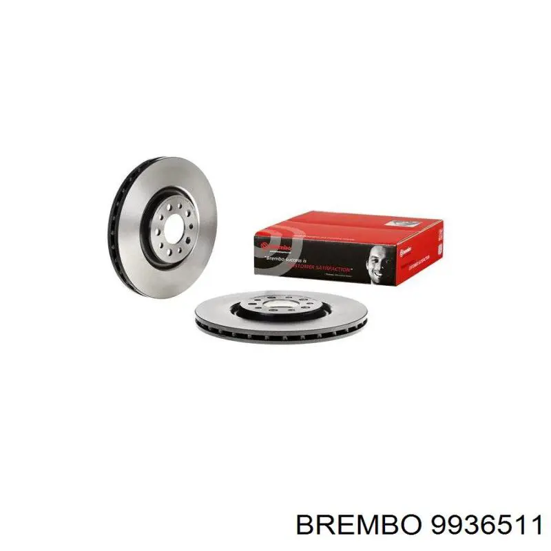 9936511 Brembo Гальмо дискове переднє