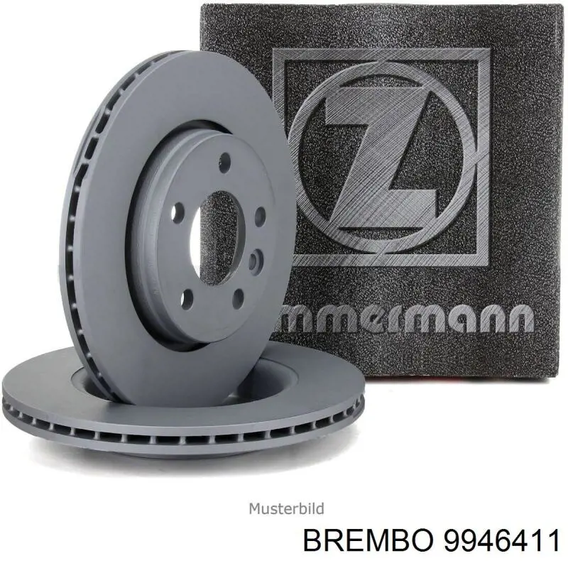 9946411 Brembo Гальмо дискове переднє