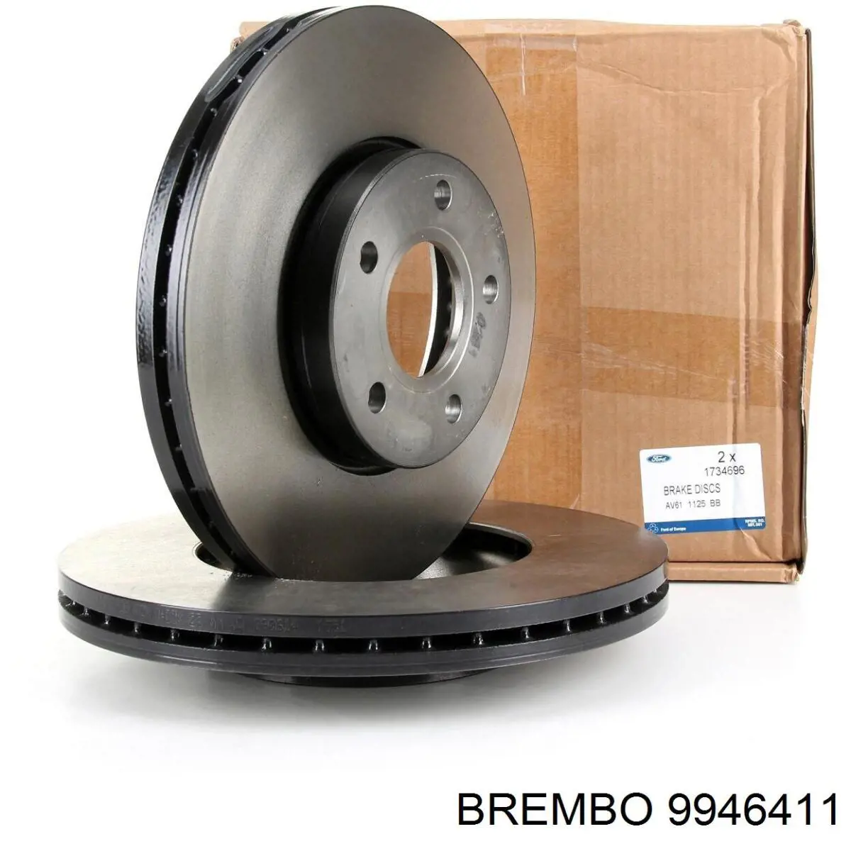 9946411 Brembo Гальмо дискове переднє