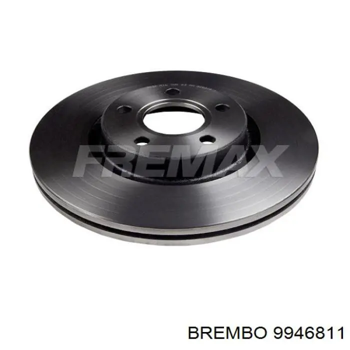 9946811 Brembo диск гальмівний передній