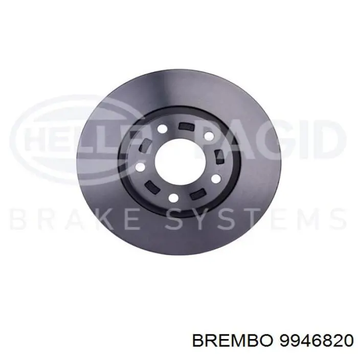 Гальмівні диски передні 9946820 Brembo