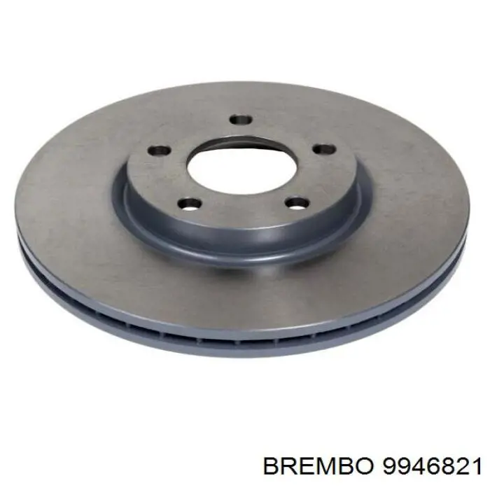 9946821 Brembo диск гальмівний передній