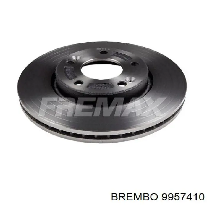 9957410 Brembo диск гальмівний передній