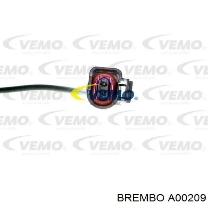 Датчик зносу гальмівних колодок, передній A00209 Brembo