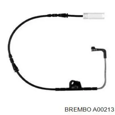 A00213 Brembo датчик зносу гальмівних колодок, передній