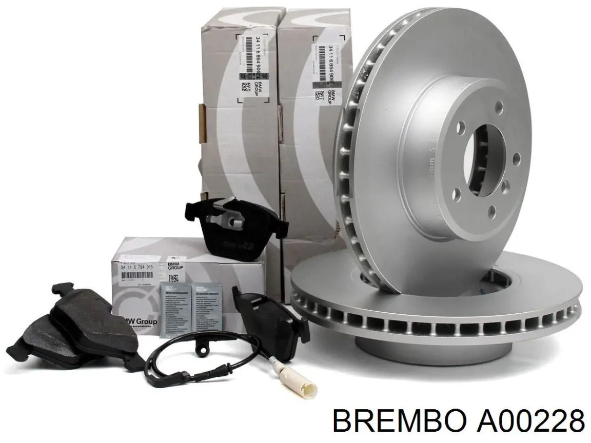 Сигналізатор знос гальмівних колодок Brembo A00228 ціна, від 9.70 USD