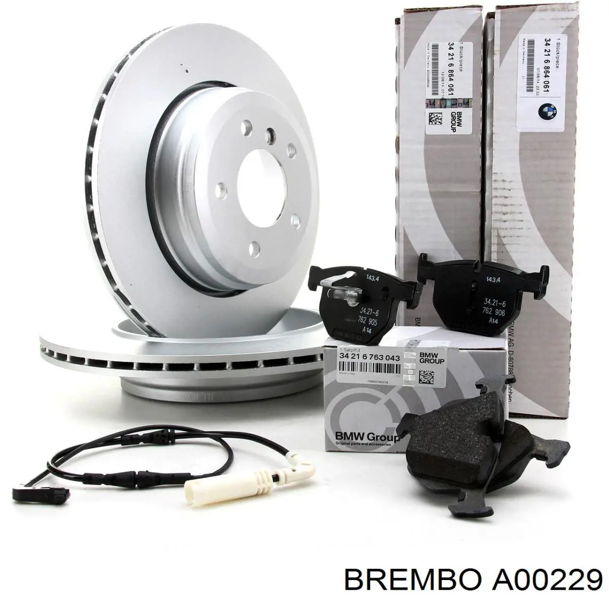 Датчик зносу гальмівних колодок, задній Brembo A00229 ціна, від 9.98 USD