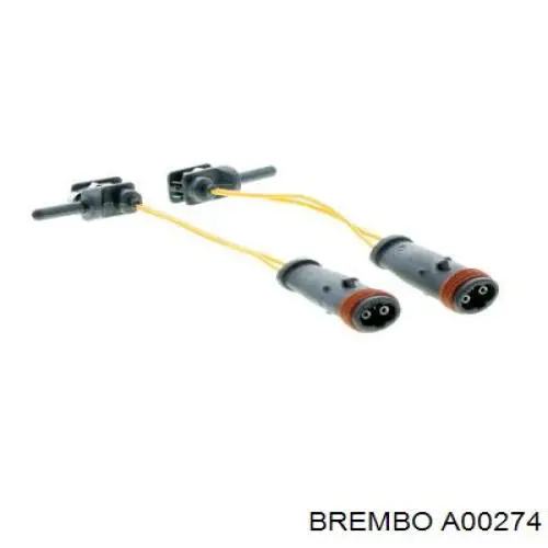 Датчик зносу гальмівних колодок, задній Brembo A00274 ціна, від 5.30 USD