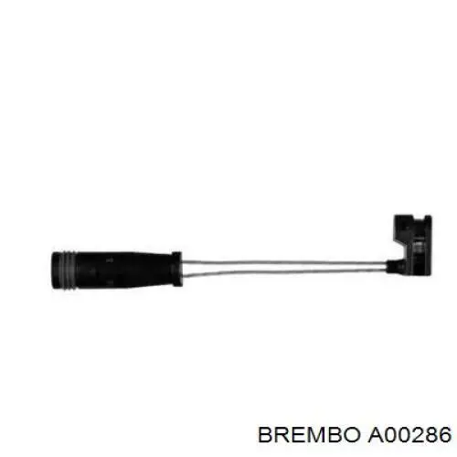 Датчик зносу гальмівних колодок, передній правий Brembo A00286 ціна, від 4.07 USD