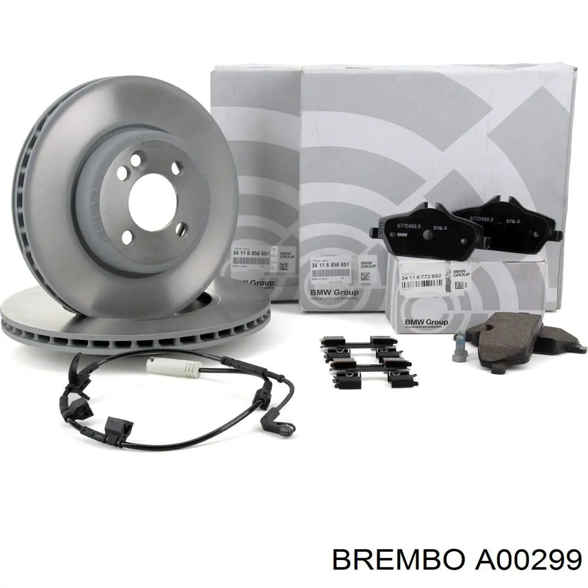 Купити A00299 Brembo Сигналізатор знос гальмівних колодок