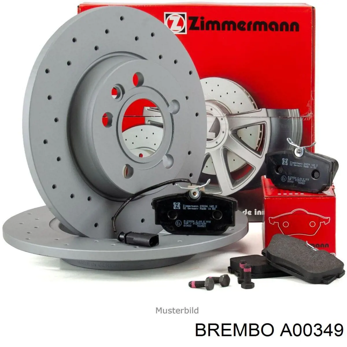 Датчик зносу гальмівних колодок, передній Brembo A00349 ціна, від 1.28 USD