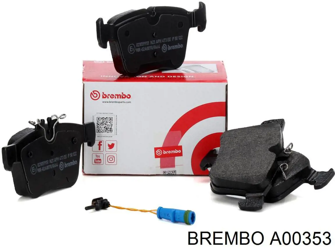 A00353 Brembo Сенсор зносу