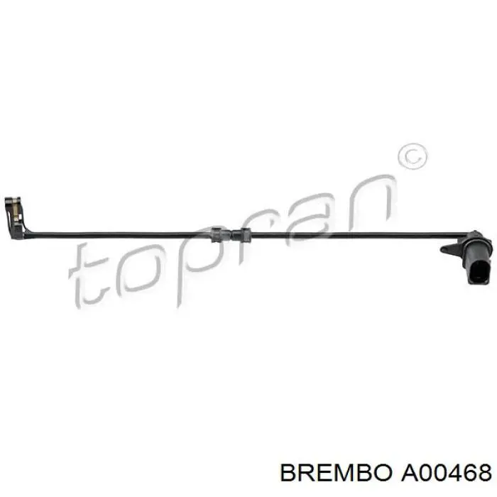 Сигналізатор знос гальмівних колодок Brembo A00468 ціна, від 8.96 USD