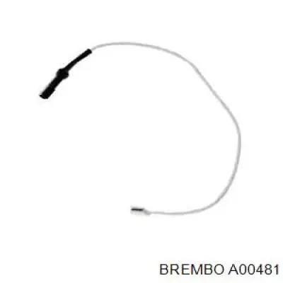 A00481 Brembo Датчик зносу гальмівних колодок, задній