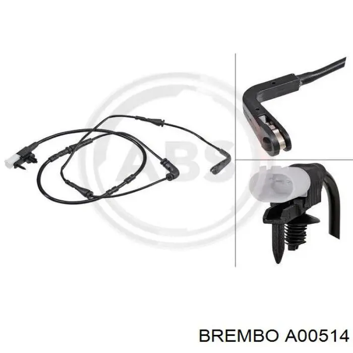 A00514 Brembo Сенсор зносу