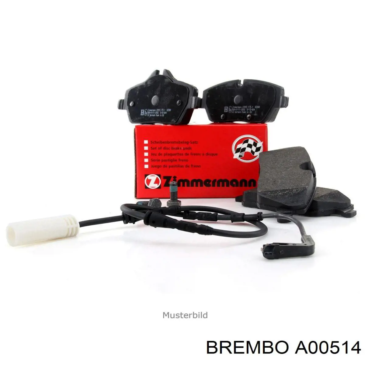 Сигналізатор знос гальмівних колодок Brembo A00514 ціна, від 12.82 USD