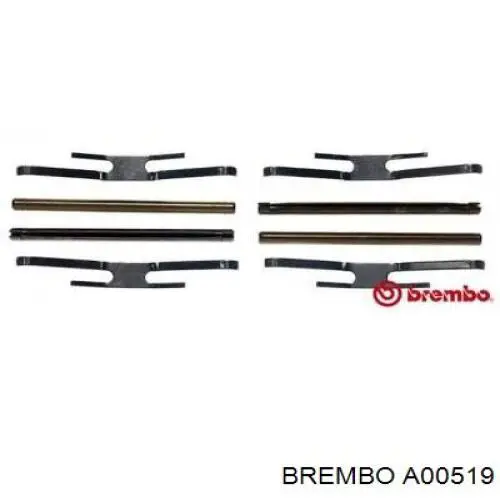 Купити A00519 Brembo Датчик зносу гальмівних колодок, передній лівий
