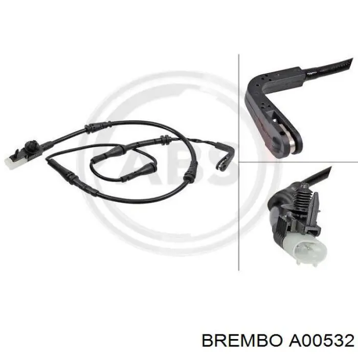 A00532 Brembo Датчик зносу гальмівних колодок, задній