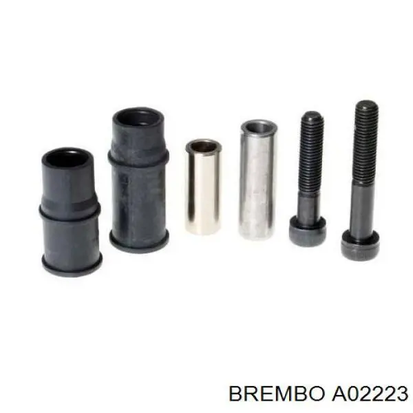 Комплект пружинок кріплення дискових колодок, передніх A02223 Brembo