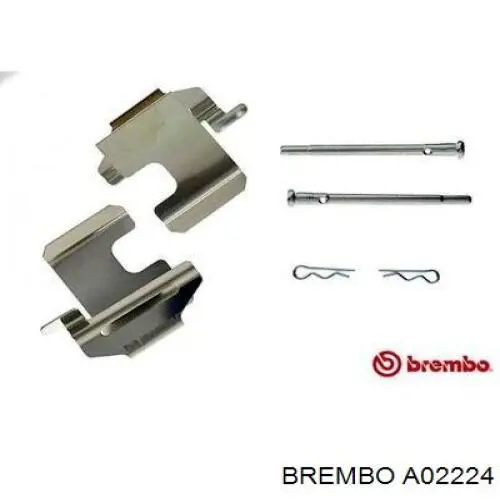 Пружинна засувка супорту A02224 Brembo