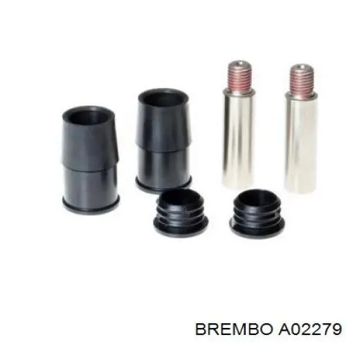 Комплект пружинок кріплення дискових колодок, передніх A02279 Brembo
