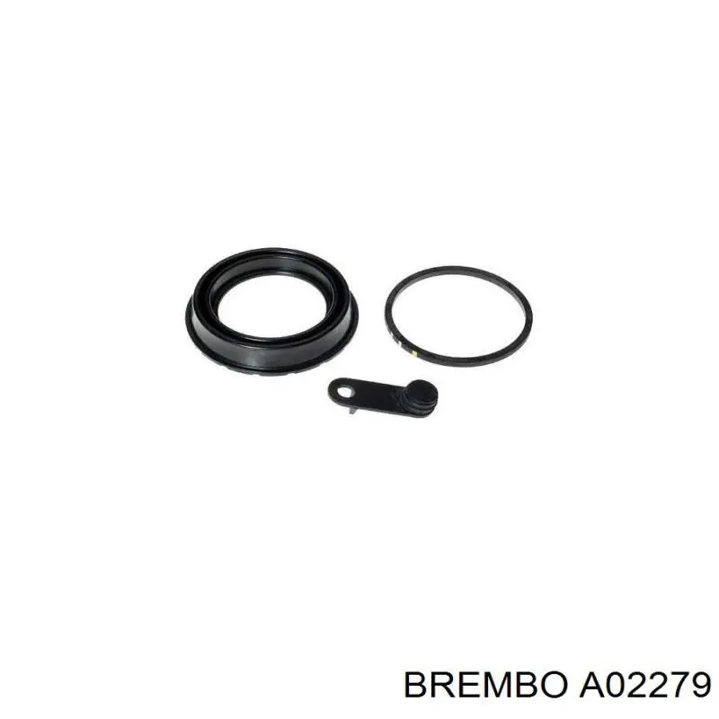 Купити A02279 Brembo Комплект пружинок кріплення дискових колодок, передніх