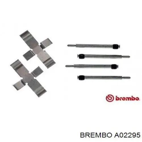 1076Q ABS Ремкомплект гальмівних колодок