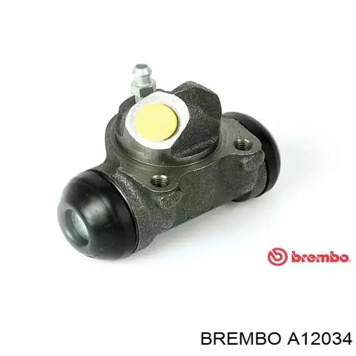 Циліндр гальмівний колісний/робітник, задній A12034 Brembo