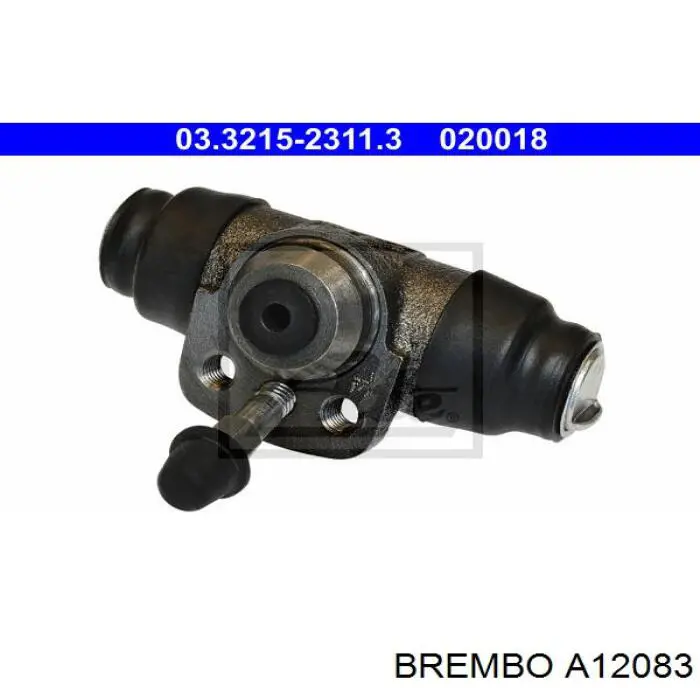 Циліндр гальмівний колісний/робітник, задній A12083 Brembo