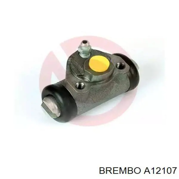 Циліндр гальмівний колісний/робочий, задній Brembo A12107 ціна, від 7.27 USD