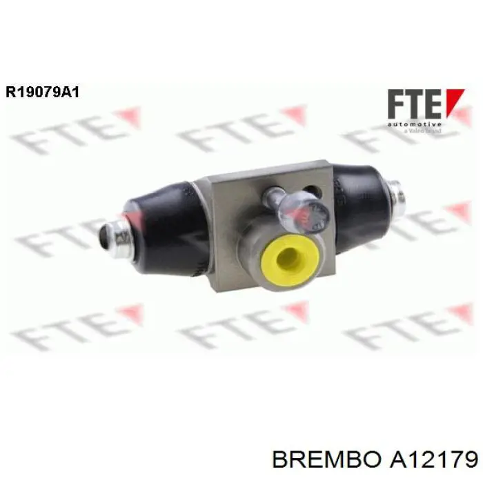 Купити A12179 Brembo Циліндр гальмівний колісний/робітник, задній