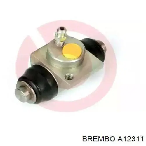 Циліндр гальмівний колісний/робочий, задній Brembo A12311 ціна, від 8.45 USD