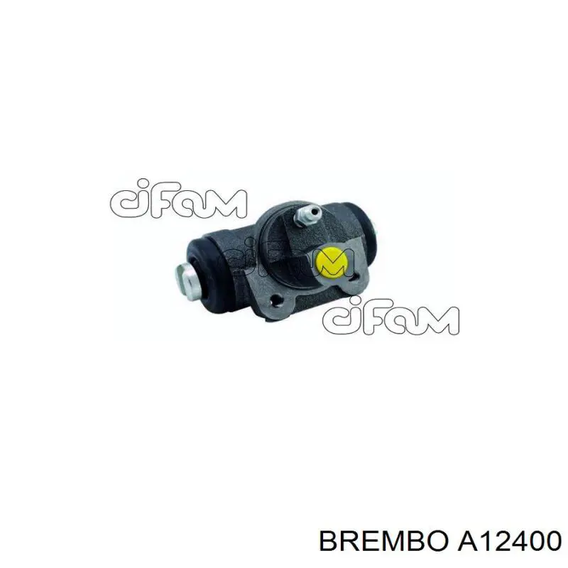 Циліндр гальмівний колісний/робітник, задній A12400 Brembo
