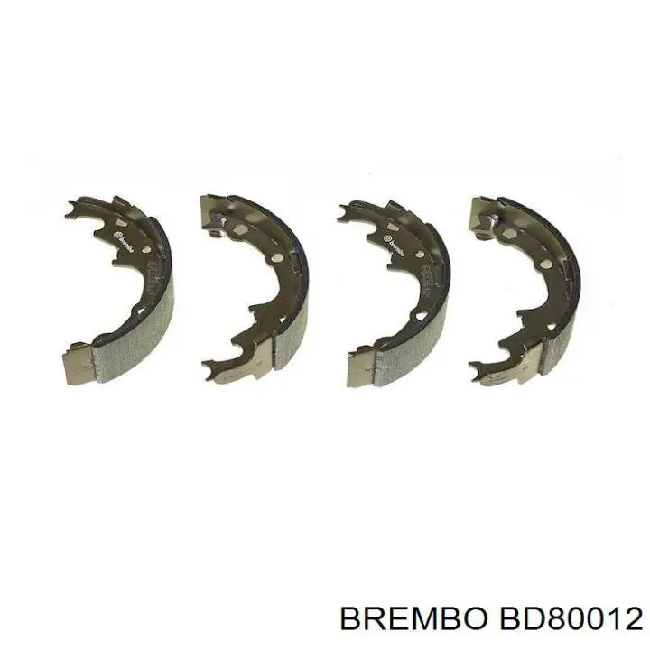 Барабан гальмівний задній BD80012 Brembo