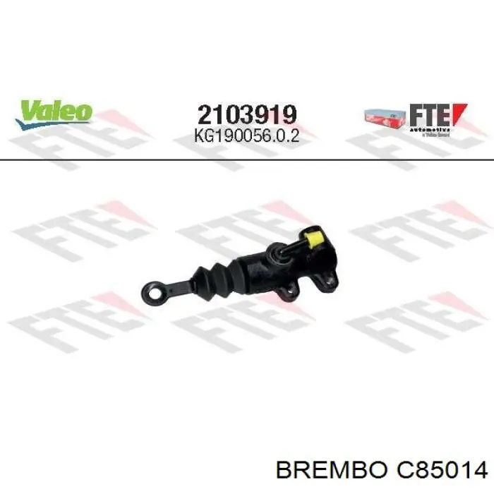ГЦЗ Brembo C85014 ціна, від 21.61 USD