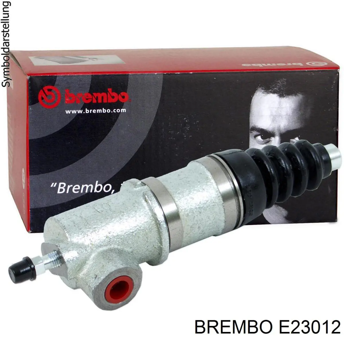 Циліндр зчеплення, робочий E23012 Brembo