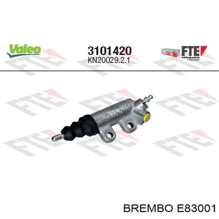 Купити E83001 Brembo Робочий циліндр зчеплення