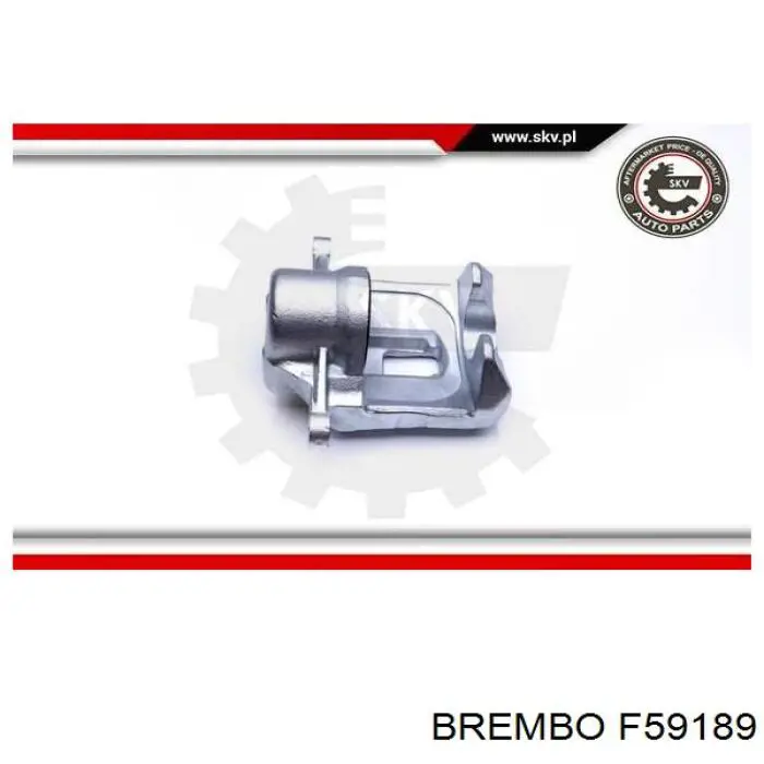 Супорт гальмівний передній правий F59189 Brembo