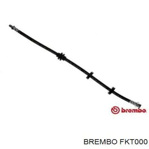 FKT000 Brembo Ремкомплект заднього гальмівного супорта