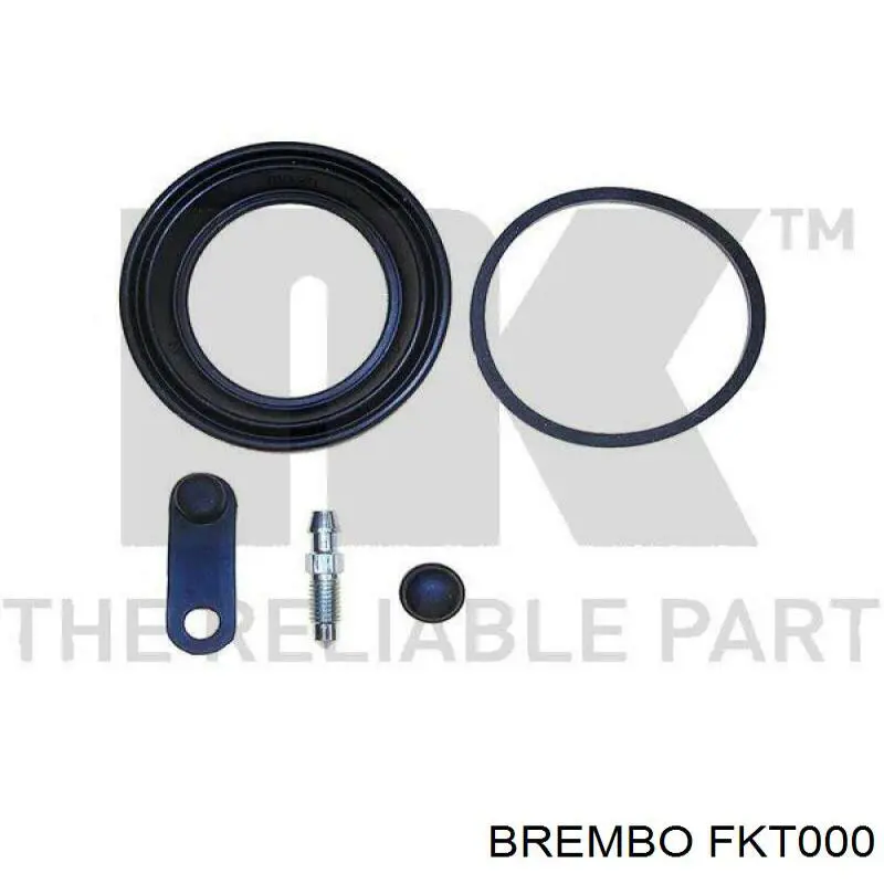 Купити FKT000 Brembo Супорт гальмівного, заднього