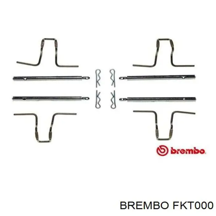 Ремкомплект супорту FKT000 Brembo