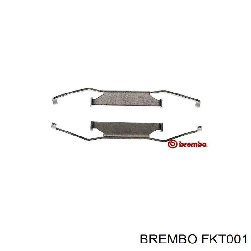 Ремкомплект суппорта гальмівного, переднього Brembo FKT001