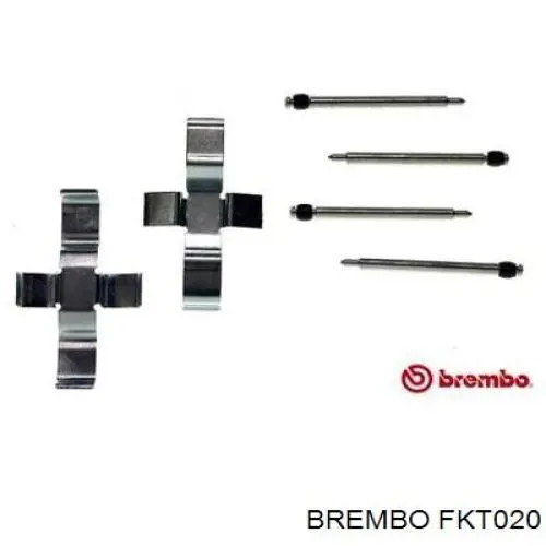 Ремкомплект переднього супорту FKT020 Brembo