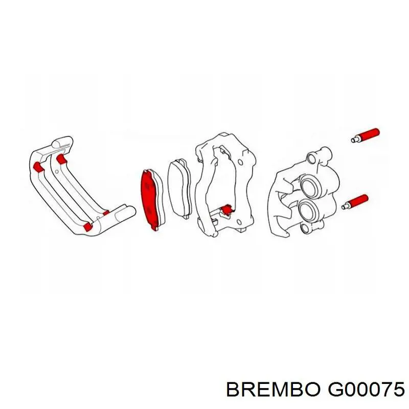 Мастило гальмівних систем Brembo G00075 ціна, від 3.86 USD