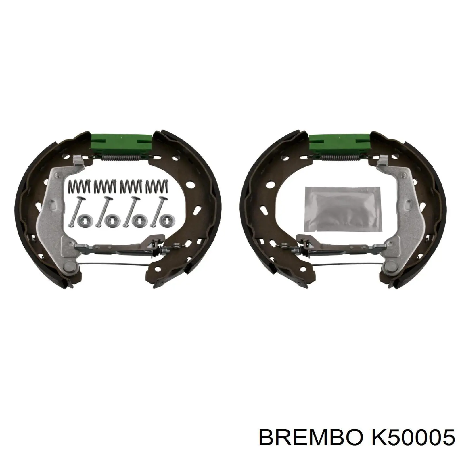 Колодки гальмові задні, барабанні K50005 Brembo