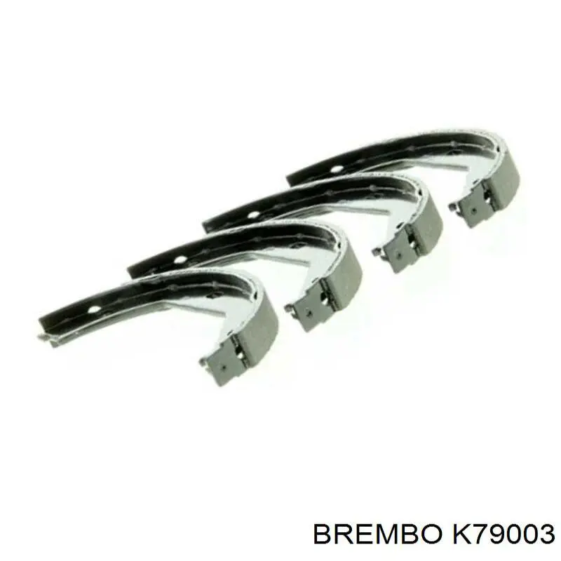 Колодки гальмові задні, барабанні K79003 Brembo
